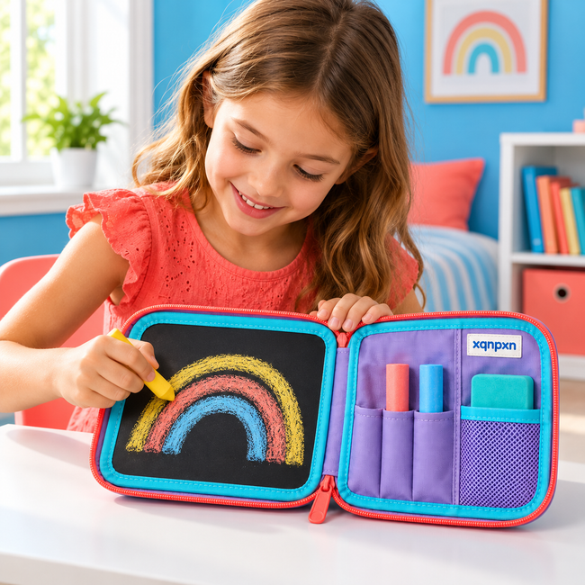 xqnpxn Doodle Trail Folding Chalk Art Case